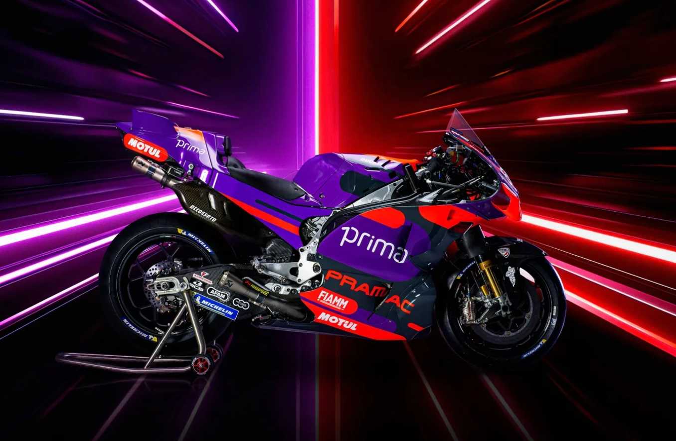 Photos Nouvelles Couleurs Pour La Ducati Pramac