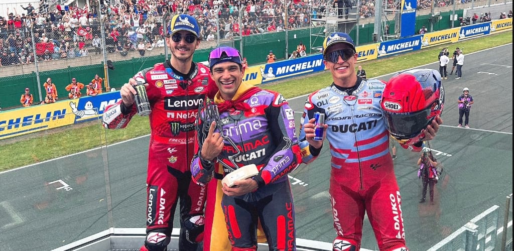 Championnat MotoGP : Martin leader, Pecco - Marc - Enea en 2 points !