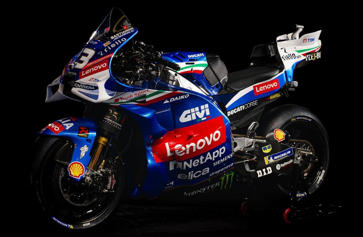 La Ducati passe au bleu pour le GP d'Italie !