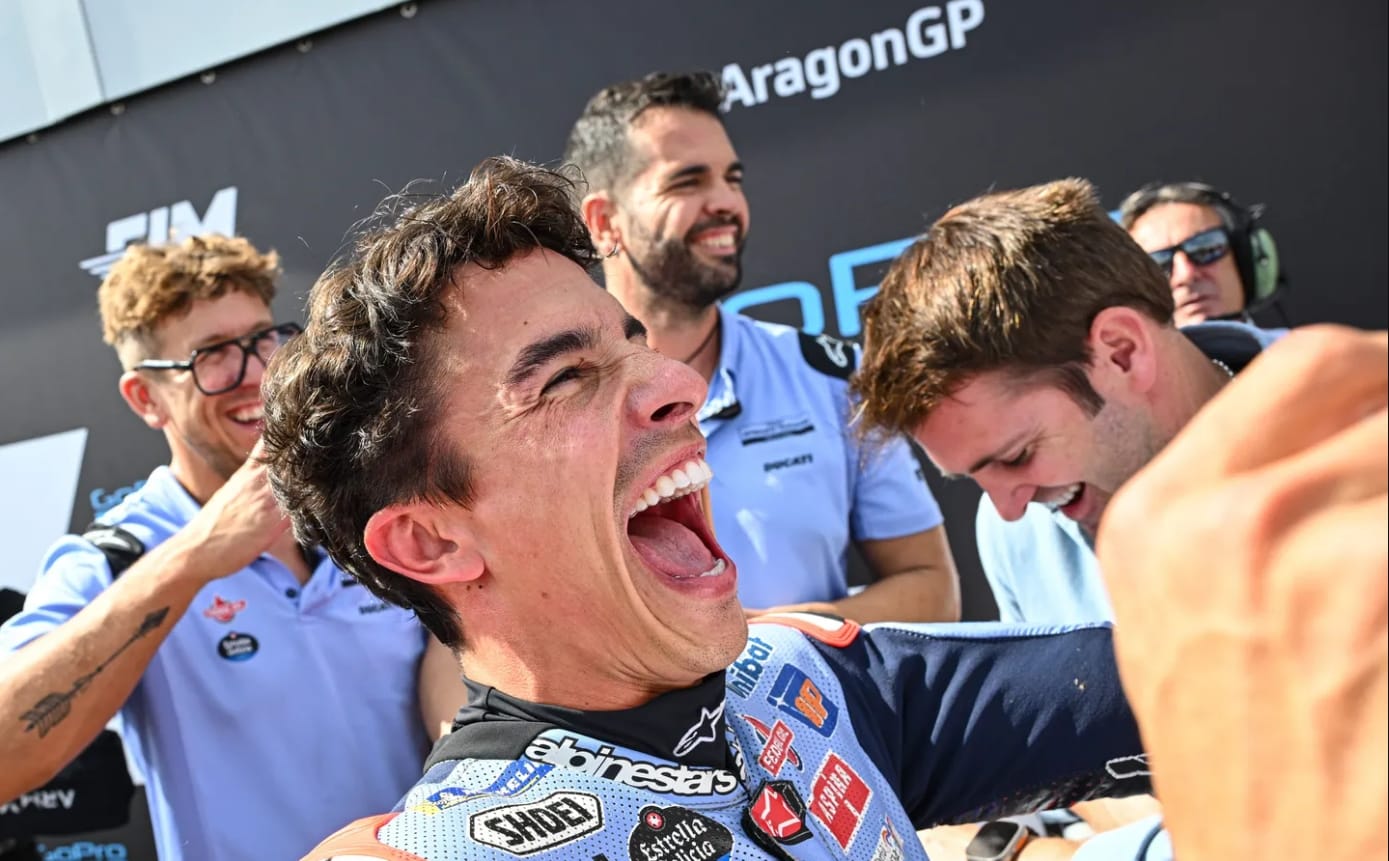 Sprint MotoGP Aragon : Marquez seul au monde, Quartararo héroïque !