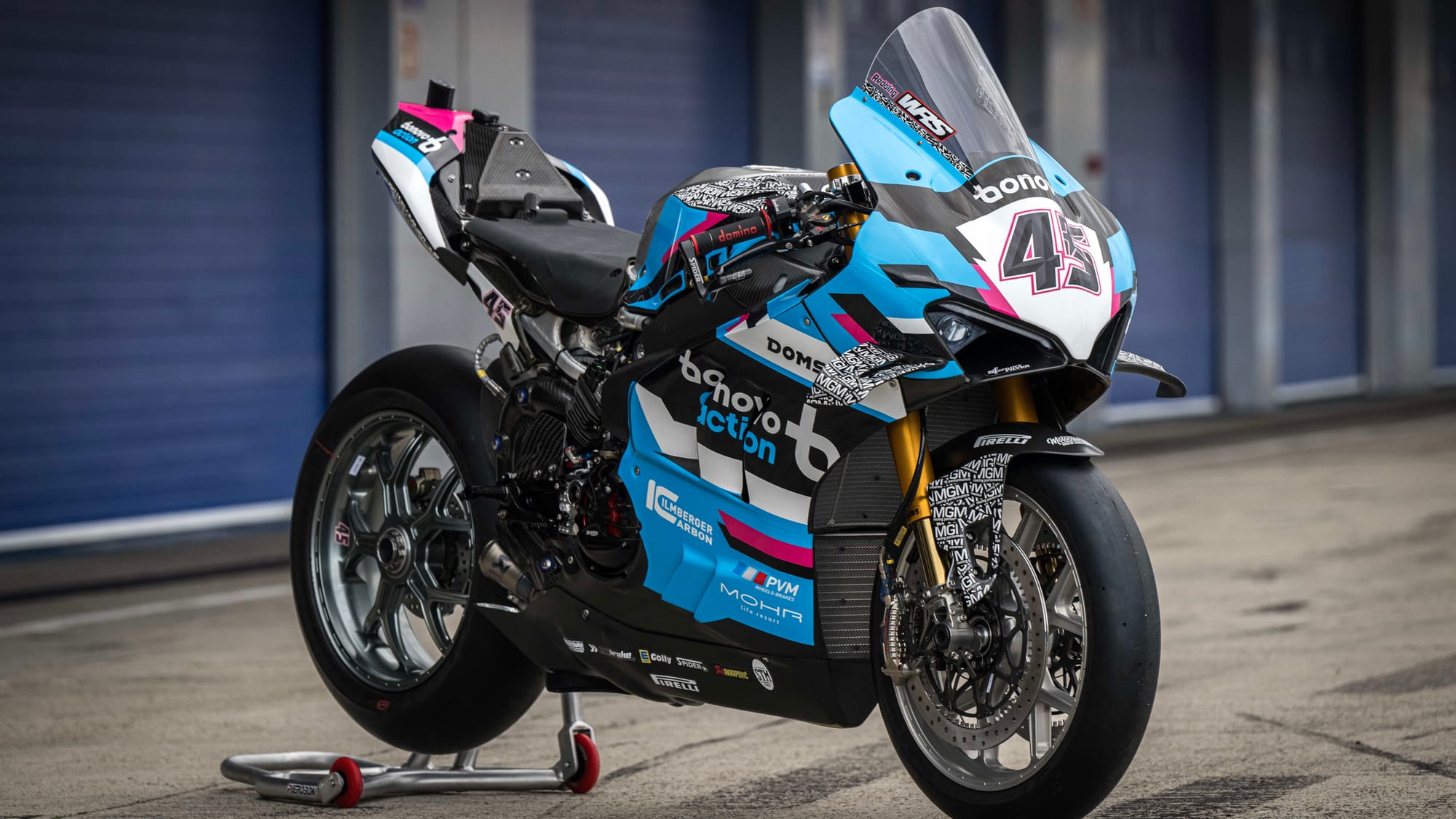 DÉCO : La Ducati Bonovo de Scott Redding