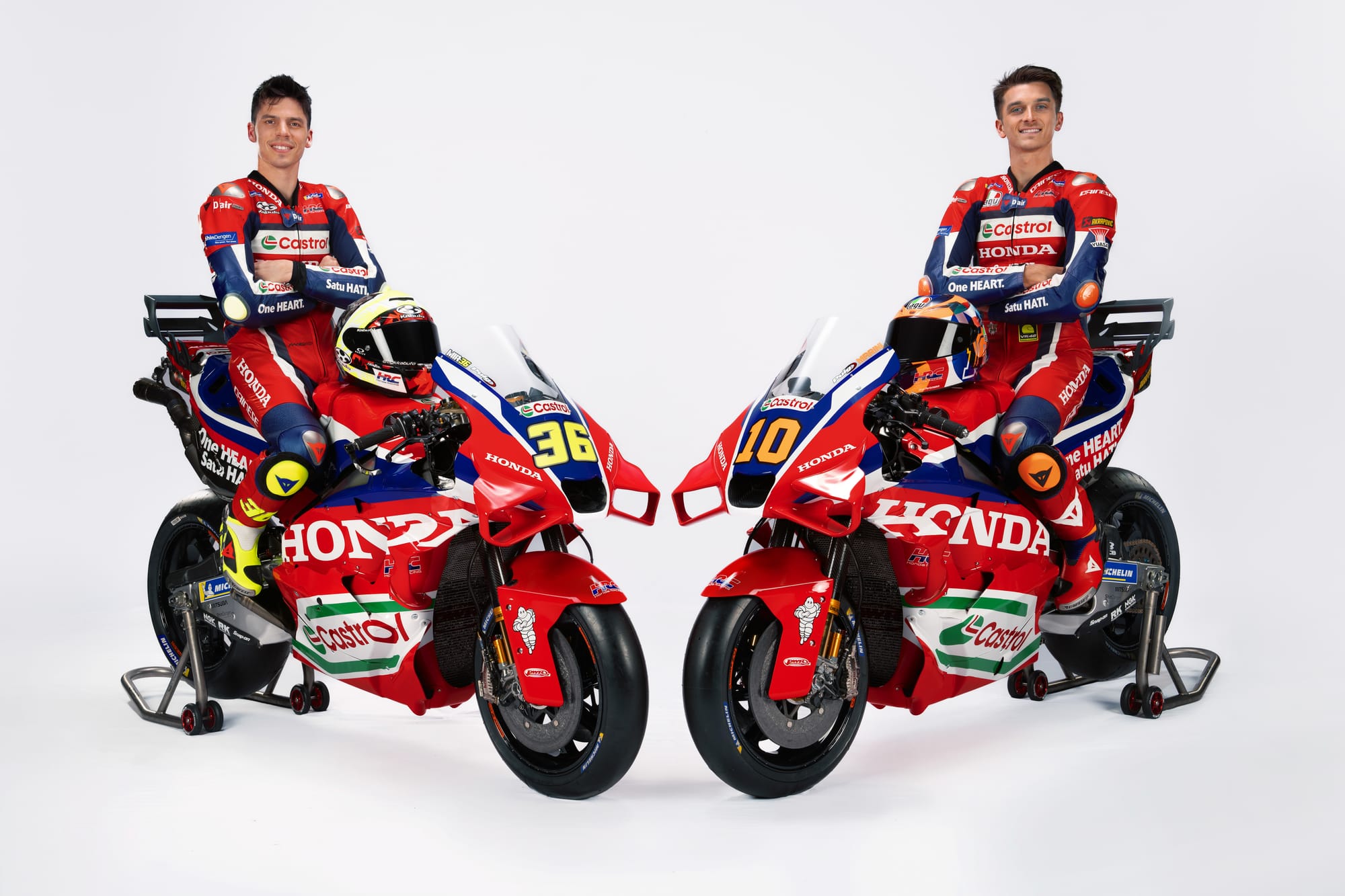 Et voici... Les nouvelles couleurs de la Honda officielle !