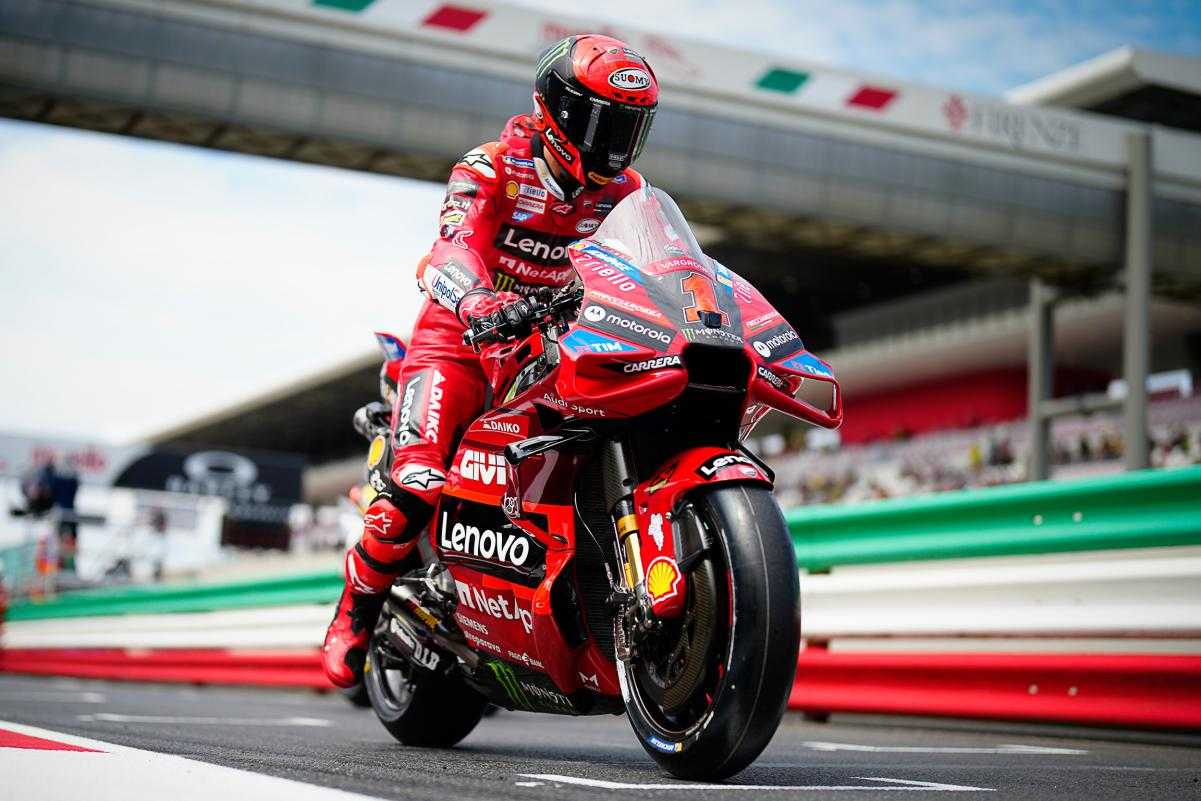 Mugello, Q2 MotoGP : Bagnaia pulvérise le record devant les Marquez