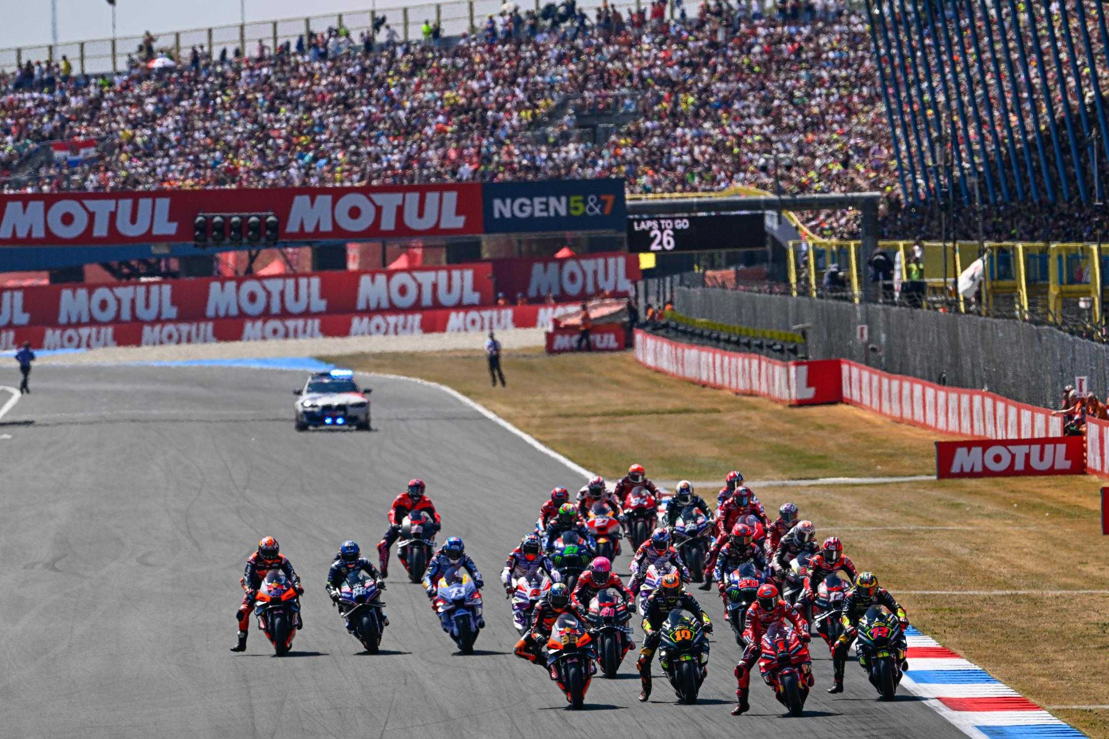 Un nouveau format à l’étude pour 2024 en MotoGP