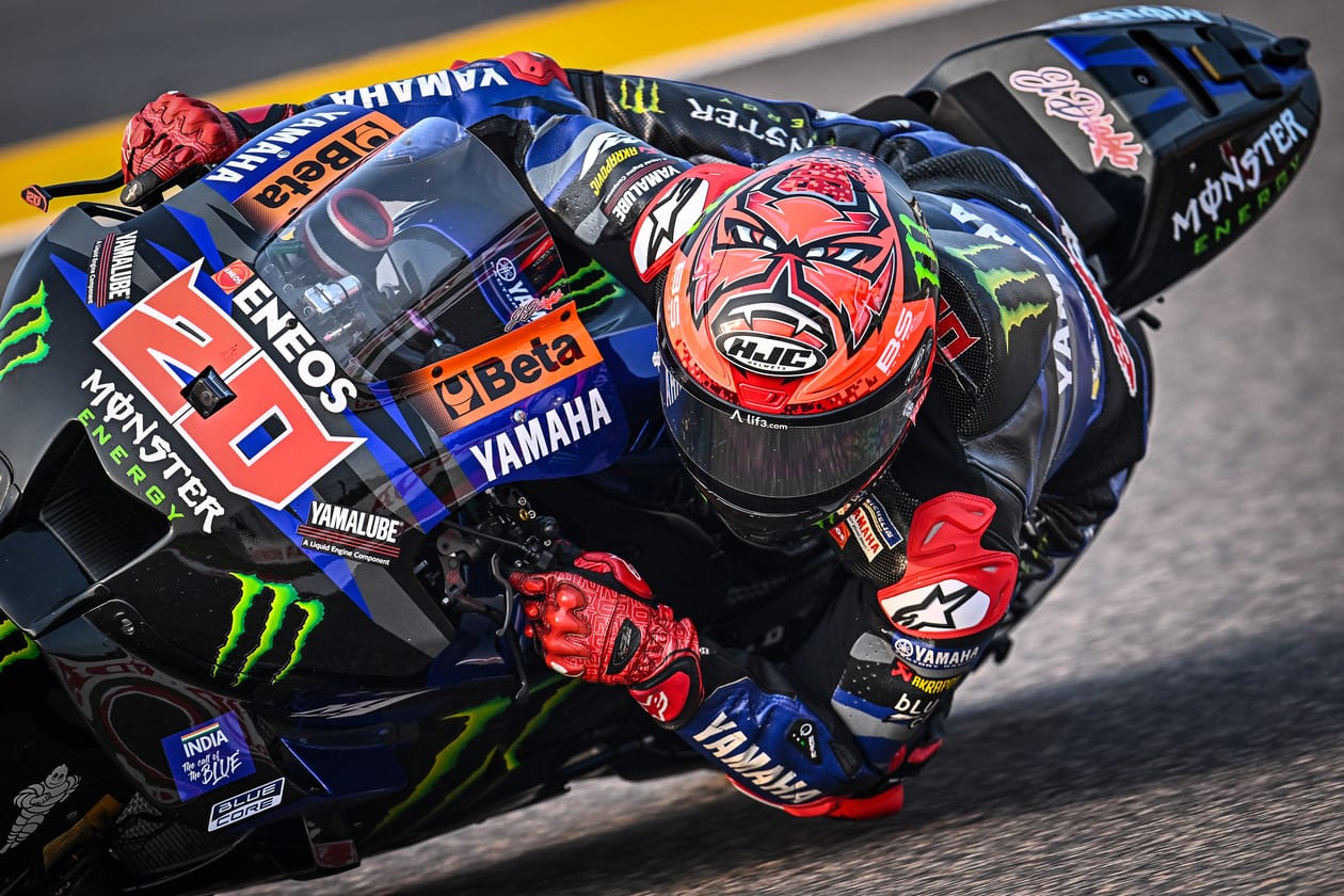 Indonésie, MotoGP (J1) : Quartararo moins optimiste « pas encore en mesure de nous battre pour le podium »
