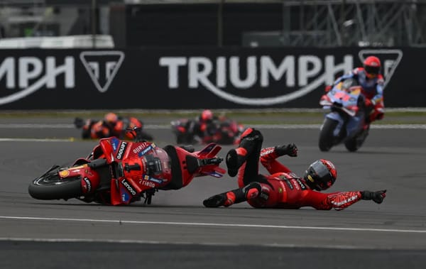 Silverstone, Bagnaia (J2) : « Le risque de chuter est toujours là »