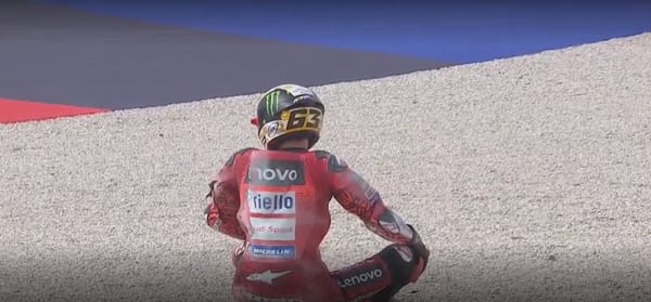 Championnat MotoGP : Bagnaia à terre, Martin prend de l'air !