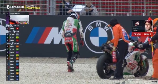 « Les points étaient possibles » : Zarco déçu après sa chute, nouvelle chance dimanche