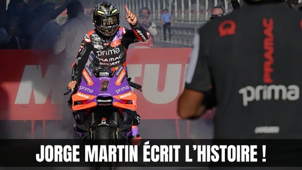 DÉBRIEF VIDÉO : Jorge Martin champion du monde MotoGP 2024 !