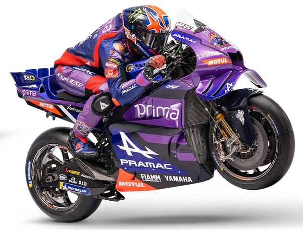 Du bleu, du violet et Alpine : la Yamaha Pramac dévoilée !